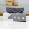 Pano de limpeza retrátil para uso doméstico, pano de limpeza preguiçoso em caixa, uso duplo para úmido e seco, pano de limpeza sanitário para cozinha e casa