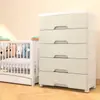 Processamento e Personalização de Armários de Armazenamento com Logo, Armários de Armazenamento Plástico Multicamadas para Diversos Itens, Armários de Armazenamento para Roupas e Brinquedos Infantis, Tipo Gaveta