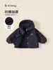 Roupas Infantis Bangxuan Roupas para Meninos Nova Jaqueta Infantil Acolchoada de Inverno Quente e Confortável Tops para Bebês Roupas de Algodão para Crianças Pequenas