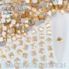 Joias Diamantadas Quadradas de Fundo Plano para Nail Art Mini Pequenas Diamantes de Manicure Acessórios para Unhas Acessórios Diamantados para Roupas Atacado