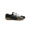 Sapatos Casuais Retrô de Couro Genuíno Personalizados Femininos Nova Coleção Pequena Moda de Nicho Tênis Esportivo Plano com Cadarço Estilo Forrest Gump Sapatos de Skate