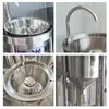 Máquina de lavar arroz, lavadora de arroz comercial totalmente automática, máquina multifuncional para demolhar painço, trigo, milho, limpador de arroz de aço inoxidável