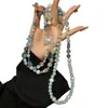 Correa cruzada de alta gama original con perlas de estrella, cristal, mariposa, cadena para teléfono, cadena de bolso universal, estilo nuevo de moda