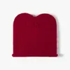 Gorro de Punto de Mezcla de Lana Felpa Otoño e Invierno con Orejas de Gato para Mujer, Suave, Engrosado, Cálido, Color Sólido, Juguetón, Cubre-Cabeza, Gorro de Protección contra el Frío