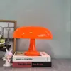 Lâmpada de Mesa para PC Popular Coreana Ins Cogumelo Transfronteiriça Iluminação Dinamarquesa Luminária de Cabeceira Celebriade da Internet Atmosfera Lâmpada de Mesa Decorativa Resistente a Quedas