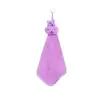 Toallas de Mano de Dibujos Animados de Coral Fleece, Absorbentes y Lindas, Se Pueden Colgar, Venta al por Mayor desde Fabricante, Personalizables