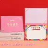 Funda de Certificado de Graduación de Jardín de Infancia Versión Horizontal para Fotos Grupales de 8 pulgadas Álbum de Recuerdos Rosa y Azul Certificado de Finalización Zxwh