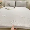 Conjunto de 3 Peças de Tapete de Feijão de Gelo Jacquard Classe A para Casa Lavável Tapete para Ar Condicionado Tapete Macio Tapete Dobrável Individual para Dormitório