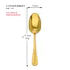 Cuchara Pequeña de Acero Inoxidable de Aspecto Elegante, Cuchara para Hogar y Restaurante, Cuchara Multiusos para Té de la Tarde, Postre y Remover, Cuchara para Postre