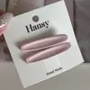Temporada de viajes de primavera color lindo flequillo ovalado color macarrón pasador combinable accesorios para el cabello nuevo
