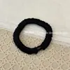Diadema de Color Sólido Satinado Plisado Estilo Coreano Banda para el Cabello Intestino Delgado Cuerda Elástica Alta Elegante para Cola de Caballo Diadema Simple Banda de Goma