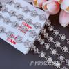 Gran oferta de cadena de aleación con incrustaciones de diamantes AAA, cadena decorativa para cintura, zapatos, ropa, correa de hombro, venta al por mayor