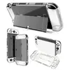 Adequado para Capa Protetora de Console Nintendo Switcholed, Capa de Cristal para Switch Oled com Suporte, Feita de Material de PC