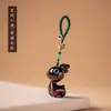 Chaveiro Pingente de Veado de Sândalo Pingente Fofo Pingente de Celular Presente para Casal Masculino e Feminino