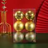 Ambiente de Natal Ecológico Sete Cores Janela Teto Atmosfera Bola Galvanizada Decorações de Árvore de Natal Pingente de Atmosfera Festiva
