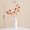Flor artificial Phalaenopsis Shumen flor falsa flor de seda buquê de flor seca vaso decoração para sala de estar mesa de jantar varanda ornamentos