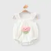 Ropa Transpirable de Verano para Bebé, Lindo Chaleco para Niña, Mono Delgado con Portabebés, Mameluco para Recién Nacidos para Salir