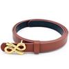 Cinto feminino de marca grande de 2 cm, novo estilo, moderno, para combinar, cinto fino, decorativo, saia jeans