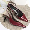 Sandalias Abiertas de Comercio Exterior Transfronterizo Estilo Europeo y Americano, Cómodas y Versátiles, Zapatos de Tacón Alto de Moda con Punta Fina No Abrasivos