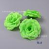 Flores Artificiais de Rosa Exclusivamente para Vendas Transfronteiriças, Rosa de 8cm Planta Verde Arranjo Floral de Coluna para Decoração de Casamento e Cabeça de Flor de Parede