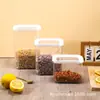 Frasco de Almacenamiento para Comida y Café Frasco de Almacenamiento Engrosado Endurecido Caja de Almacenamiento de Cocina Frasco para Granos y Cereales del Hogar Frasco Sellado
