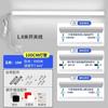 Enchufe para Baño Lavabo de Baño Cabezal de Luz de Espejo con Interruptor Sin Perforación Instalación Luz Suplementaria para Maquillaje Tubo LED