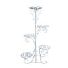Soporte para Flores de Hierro Forjado Fábrica de Origen Soporte para Plantas Verdes Soporte para Macetas Flor Rosa Verde Balcón Paisajístico Soporte de Piso de Hierro de Múltiples Capas