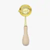 Juego Completo Color Madera Original Sello de Cera Estufa Cuchara Mango Herramienta de Sello Juego Sello de Cera Sellos Herramientas Horno de Fusión de Madera Venta al por Mayor