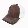 Gorra de Béisbol de Malla Parasol Color Block Bordada con Logo Personalizado Unisex Versátil Moda Trendy