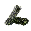 Cordones para Botas de Senderismo al por Mayor de Fábrica, Redondos Engrosados para Botas Martin, Zapatos de Exterior, Botas, Cordones de Zapatos de Senderismo Coloridos Negros y Blancos