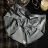 Roupas Íntimas Femininas de Cetim de Luxo Leve, Antibacterianas, Confortáveis, Respiráveis e Frescas de Seda Gelada, Sem Costura, para o Verão, Cintura Média, Sexy