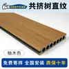 Piso de Madera Plástica para Exteriores, Tablero de Madera Plástica Coextruido Sólido Sin Juntas Anticorrosión para Patio, Jardín Exterior y Terraza Auto-Instalable