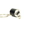 Accesorios de modificación de coche transfronterizos, pequeño regalo para hombre, amortiguador de metal, colgante de neumático, llavero de cubo de rueda al por mayor