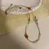 Colar de Pedra Natural Colorida Elefante com Contas de Luxo Leve Feminino Nicho Único Corrente de Clavícula Moda Colar de Alta Qualidade