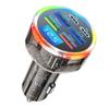 Nuevo cargador de coche con pantalla digital 4USB 66W carga rápida PD cabezal de carga para teléfono móvil uno a seis QC3.0 fabricante de cargador de coche