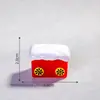 Novo Papai Noel de Natal Boneco de Neve Micro Paisagem Cena de Neve Caixa de Trem Meias de Natal Pequeno Presente Sino Enfeites de Resina