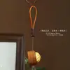 Pingente de Bule de Jacarandá Natural Brinquedo para Alívio do Estresse Chaveiro Estilo Chinês Vintage Peça Artesanal de Mão