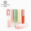 Tubos de esmalte de labios con degradado multicolor redondos al por mayor, tubos vacíos para esmalte de labios, materiales de embalaje cosméticos imprimibles, fabricantes