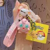 Colgante Llavero Original de Pokemon Muñeco de Dibujos Animados Lindo de Pikachu Colgante para Llavero de Coche de Pareja Venta al por Mayor