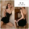 Meishilan Pijama Sexy Feminino Outono e Inverno Novo Veludo Renda Pura Luxúria Alça com Bojo Vestido de Noite Roupa de Casa 318