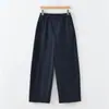 Pantalones Casuales de Otoño Nuevos para Mujer Deer & Andi con Diseño de Cintura Elástica, Corte Holgado, Caída Suelta, Resistentes a las Arrugas, Pantalones Linterna
