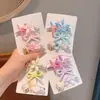 Nuevo Conjunto de Accesorios para el Cabello Súper Lindos y Dulces con Temática Marina con Pinzas para el Cabello de Estrella de Mar, Concha y Perla para Niños y Niñas