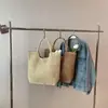 Ins2026 Nuevo Estilo Vacaciones de Verano Bolso Tejido Gran Capacidad Bolso de Mano Bolso de Hombro Moda Bolso de Paja