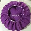 Funda de Cojín Redonda para Taburete de Color Sólido Tela Funda de Cojín para Taburete Alto Silla Tatami Barra Mostrador Banda Elástica Funda de Cojín Integrada