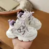 Tênis Esportivo para Bebê e Criança Pequena Primavera Novo Estilo Moda Meninas Malha Respirável Solado Macio Tênis Pai Tênis de Corrida Meninos