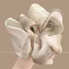 Goma para el pelo con estampado estilo Academia Melard para mujer, scrunchie de satén con malla de estampado de leopardo vintage, banda elástica de alta elasticidad y duradera
