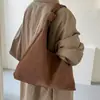 Bolsa tote tecida da moda para mulheres, moda outono/inverno 2026, bolsa de ombro de grande capacidade, bolsa de mão para o dia a dia