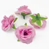 Brotos de Rosa Pequenos Simulados Cabeças de Flores de Tecido de Seda Materiais para Guirlanda DIY Acessórios de Cabelo Acessórios para Arranjo de Flores de Parede de Fundo de Casamento Chão