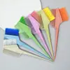 Peine de Paja de Trigo de Doble Cara para Teñir el Cabello Amazon Peine para Permanente y Tinte de Salón de Belleza Peine de Dientes Finos para Tratamiento Capilar Peine de Cola de Cabello de Color al por Mayor