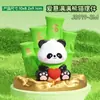 Creativo Solar Bambú Panda Fortuna Coche Auto Agitador de Mano Pequeño Apertura de 2 Pulgadas Decoración Venta al por Mayor